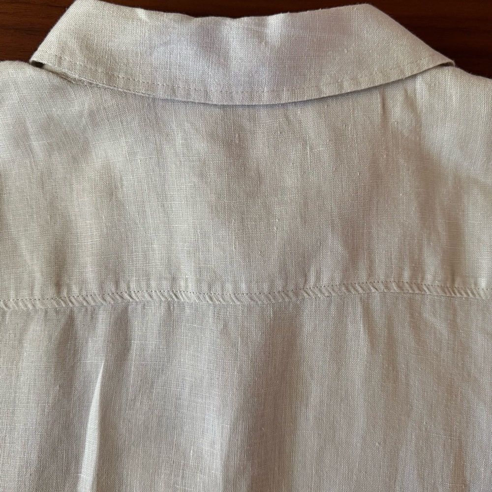 United Colors of Benetton Sleeveless Linen Blouse - Picture 5 of 12